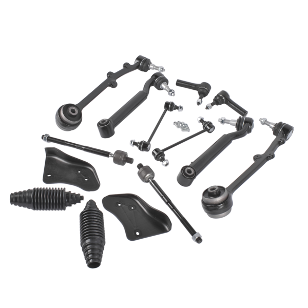 控制臂 12Pcs Front Lower Forward Rearward Control Arms Kit Replacement for 2015-2019 Ford Mustang #RK623465 RK623464-3