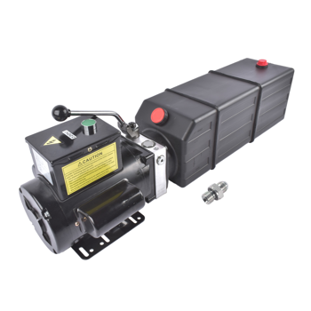 液压泵 14 Quart 3.7 Gal Hydraulic Power Unit 3HP 220V 2950 PSI 2880 RPM for 2 and 4 Post Lifts Car Lifting Hydraulic Pump Single-Acting