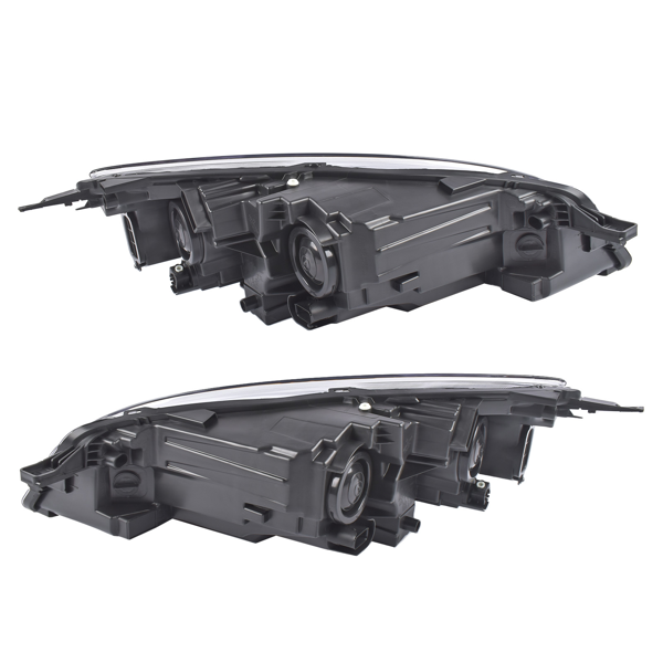 大灯 Pair Left & Right Side Headlight Replacement for Ford Escape 2020 2021 2022 Halogen w/ Bulb LJ6Z13008B LJ6Z13008A-6