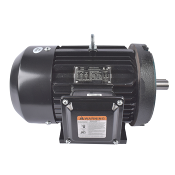 空气压缩机电机 5HP 3 Phase Electric Motor C-Face 1480/1770 RPM 184TC TEFC 230/460V Black