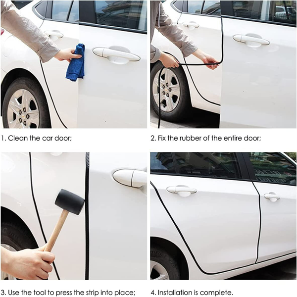 带钢黑10米带橡胶锤-2