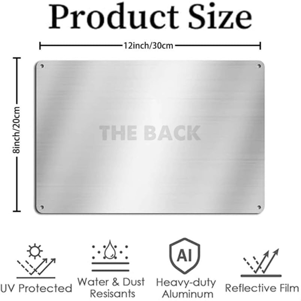CIFbuy 复古罗威纳趣味金属牌狗狗家居庭院花园厨房酒吧车库墙面装饰（TikTok、temu 下自提）-2