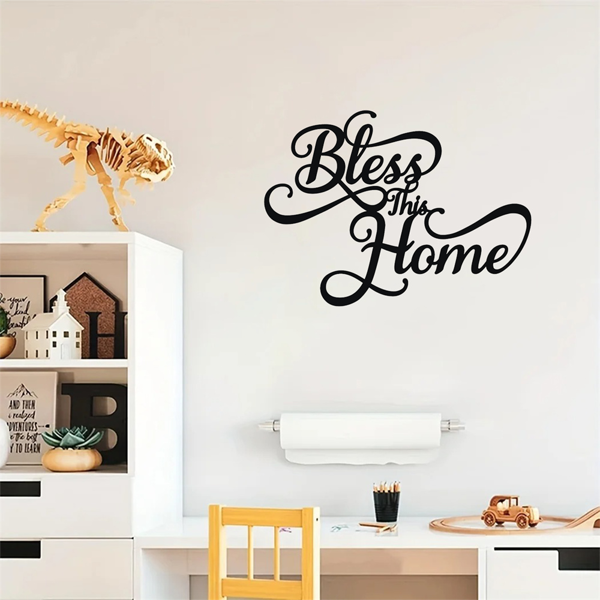 CIFbuy复古防水铁制墙面装饰牌温馨祝福家居励志艺术品（TikTok、temu下自提）-9