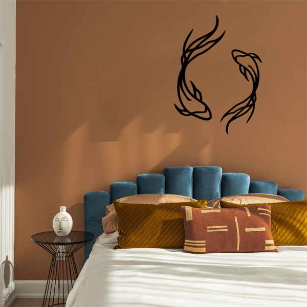 CIFbuy复古航海风金属鱼墙饰 个性化垂钓主题家居装饰（TikTok、temu下自提）-9