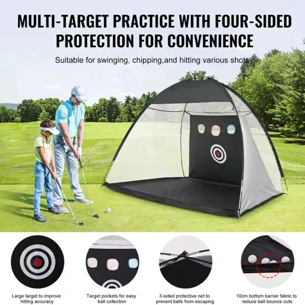 10x7 英尺高尔夫练习网-6