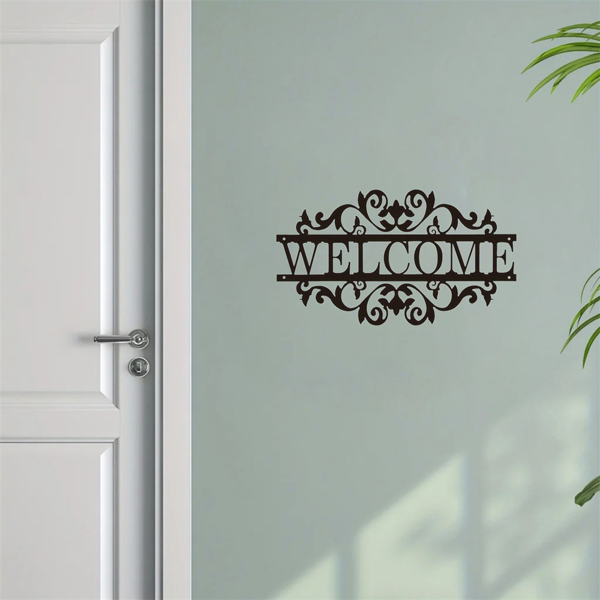 CIFbuy复古农场风门牌乡村金属壁饰户外庭院装饰温馨家居礼物(TikTok、temu下自提)-6