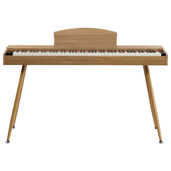 【AM不售卖】GDP-203 88键重锤键盘 嵌入式支架款 自然原木 电钢琴 美国-2
