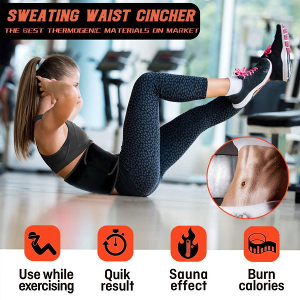 束腰带身体塑形带减重束腹带腰身训练带蓝-黑-银色带手机口袋 (物流仅支持发USPS，TK/TEMU仅自提) 各平台政策不同，链接已附相关资质，如无所需资质请勿上架-2