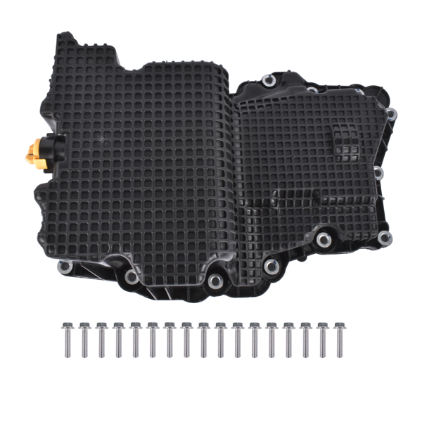 油底壳 Plastic Oil Pan Assembly with Gasket Replacement for Ford F-150 2.7L 2018-2023 ML3Z6675J JT4Z6675E-7