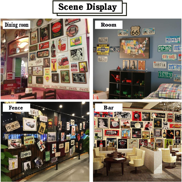 CIFbuy 银色拉布拉多复古金属标牌家居厨房酒吧咖啡馆墙面装饰挂画（TikTok、temu 下自提）-5