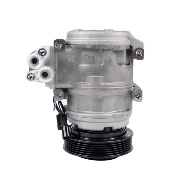 空调压缩机 12V 125W A/C Compressor with Clutch Fits for Hyundai Genesis Coupe 2.0L L4 2010-2012-1