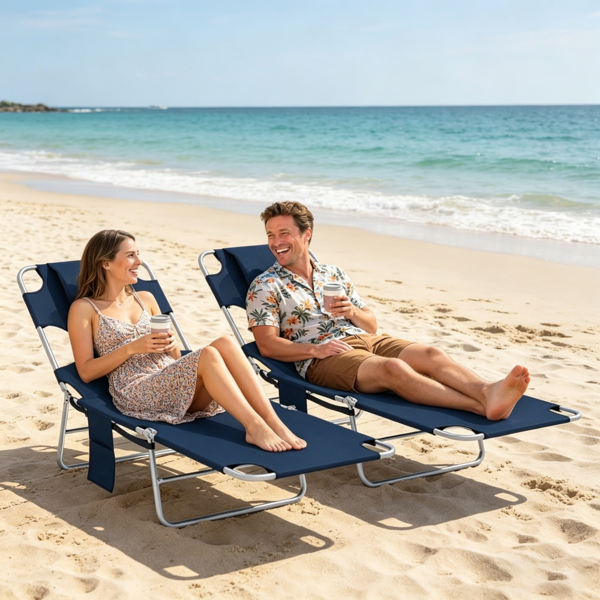 两张折叠式躺椅-3