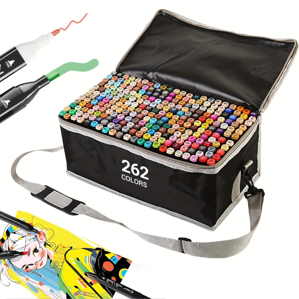 262pcs双头马克笔套装-3