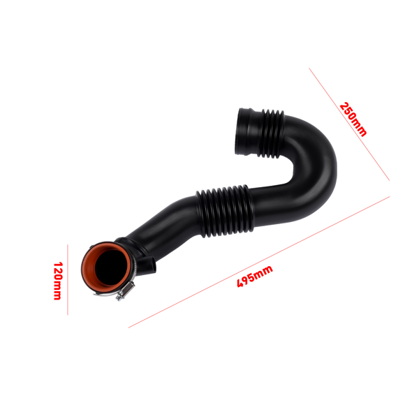 涡轮进气管 Air Intake Hose Fits for Mercedes-Benz Sprinter 2500 3500 3500XD 4500 NCV3 V6 3.0L 696-137-7