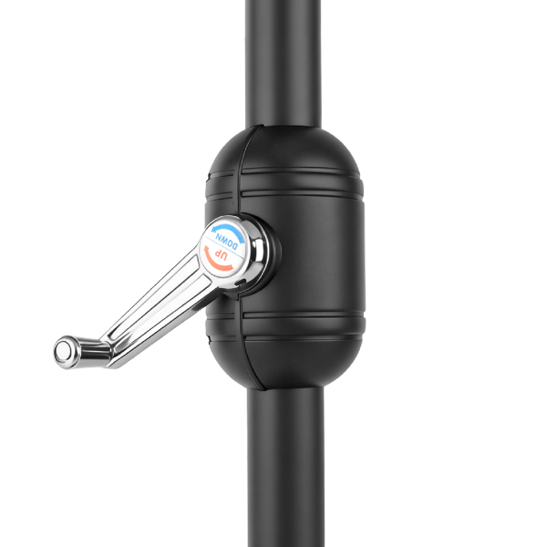 9FT 卡其色 转向头 KD 圆形 太阳伞 涤纶布 6铁伞骨 铁中柱-13