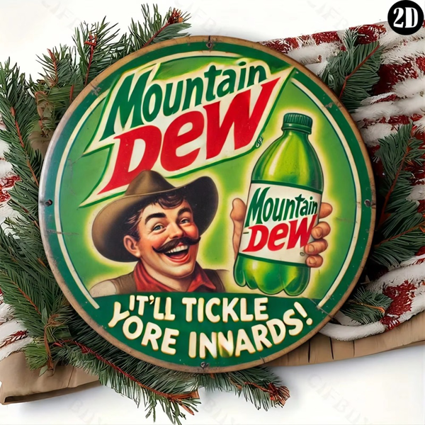 CIFbuy 复古山露金属标牌家居厨房装饰节日礼品墙面摆件（TikTok、temu 下自提）-4