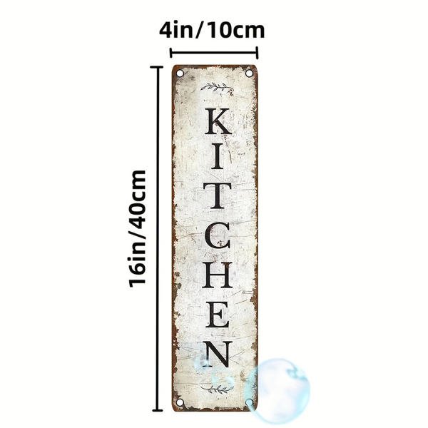 CIFbuy 复古木质挂牌农舍厨房餐厅墙面装饰家居壁挂易装耐用（TikTok、temu 下自提）-2