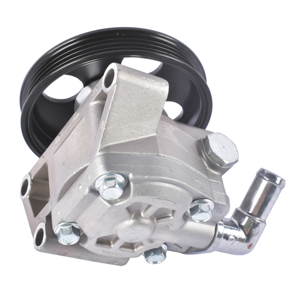 转向助力泵 Aluminum Power Steering Pump with Pulley for Ford Transit-150 250 350 350 HD 2015-2024 3.5L 3.7L CK4Z3A674A CK4Z3A674B-6