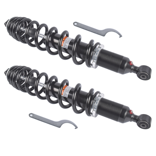 减震器 2Pcs Rear Shock Absorber with Coil Spring 706000615 Fit for Can-Am Commander 800 800R 1000 1000R 2011-2020 Black-2