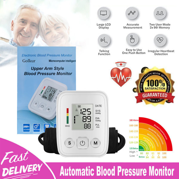 液晶数字显示自动血压监测仪上臂式血压心率机(物流仅支持发USPS，TK/TEMU仅自提)(各平台政策不同，链接已附相关资质，如无所需资质请勿上架)-6