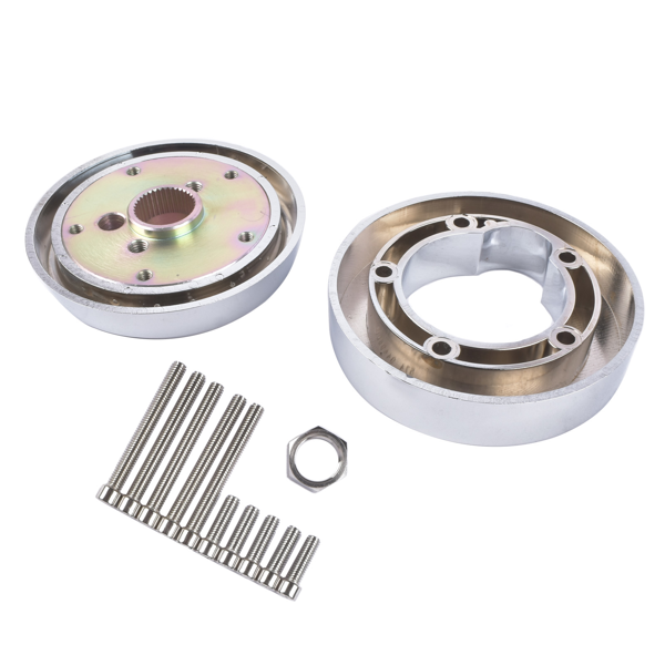 方向盘适配器 T02 Steering Wheel Hub Adapter Replacement for Kenworth, Peterbilt, Volvo 36 Spline Only, Western Star, Mack - 5 Hole-2