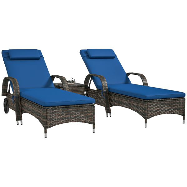 休闲椅带桌子-7