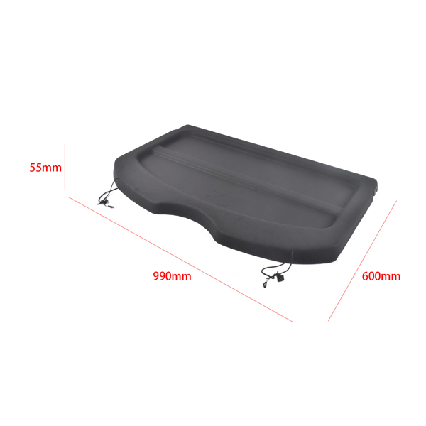 隔板 Rear Cargo Trunk Cover Fits for Nissan Kicks Sport Utility 2017-2023 1.6L l4 GAS Black 1Pc-7