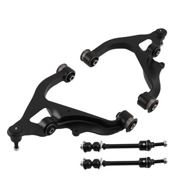 4Pc Front Lower Suspension Control Arms +Sway Bars fit for Dodge Ram 1500 2006-2010