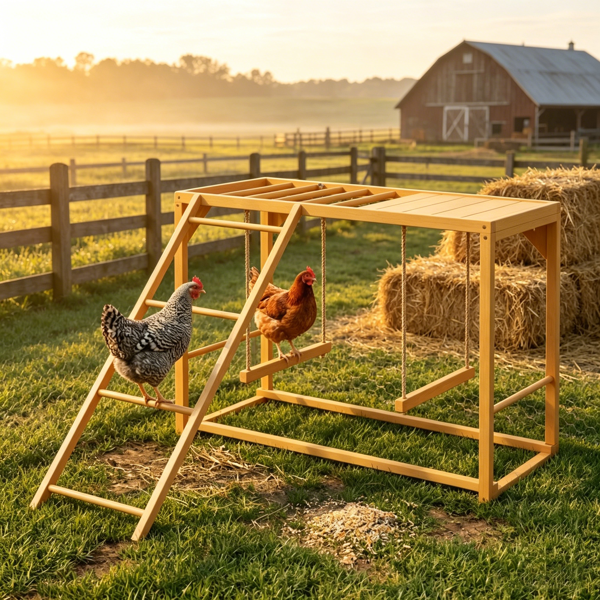 鸡木玩具/养鸡用品-1