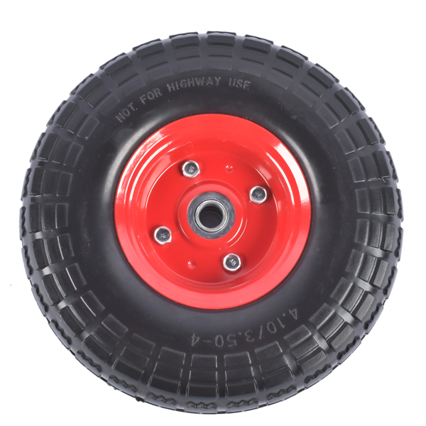 发电机车轮套件 Solid Never Flat Tires All-Terrain Wheel Kit Replacement for Honda EU3000is Generator-8