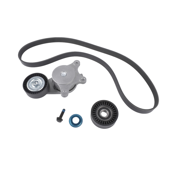 正时皮带套装 BT4E6B209CC Timing Belt Set Replacement for Lincoln MKZ MKS MKT 3.5L 3.7L-2