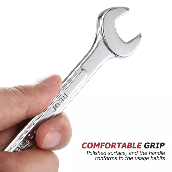 梅花扳手开口两用14件套-4