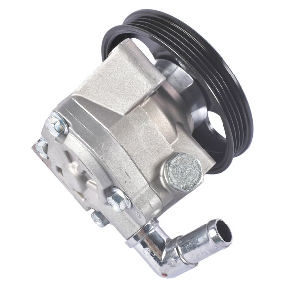 转向助力泵 Aluminum Power Steering Pump with Pulley for Ford Transit-150 250 350 350 HD 2015-2024 3.5L 3.7L CK4Z3A674A CK4Z3A674B-3