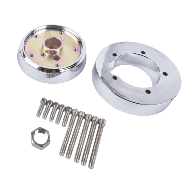 方向盘适配器 T02 Steering Wheel Hub Adapter Replacement for Kenworth, Peterbilt, Volvo 36 Spline Only, Western Star, Mack - 5 Hole-7