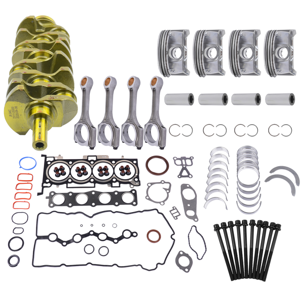 发动机大修包 G4KJ Engine Rebuild Kit Set Fit for Hyundai Sonata Tucson Kia Optima Sorento Sportage 2.4L L4 2014-2019-4