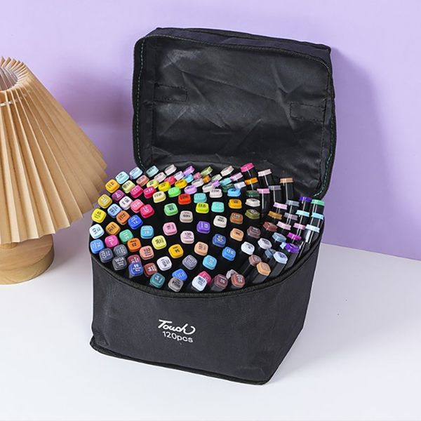 120pcs双头马克笔套装-1