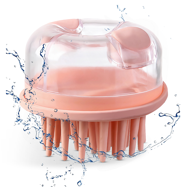 双效刷毛头皮按摩梳：双区刷毛设计，精准护理。深层清洁毛囊，舒缓按摩同时缓解压力。从健康的头皮开始，强健发根。-1