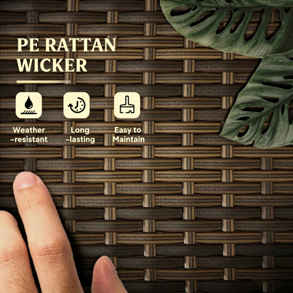 休闲椅带桌子-6