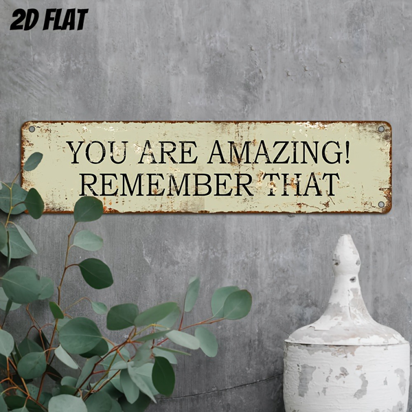 CIFbuy 复古铝制装饰牌匾创意街道露台店铺墙面挂牌家居个性壁挂饰品（TikTok、temu 下自提）-1