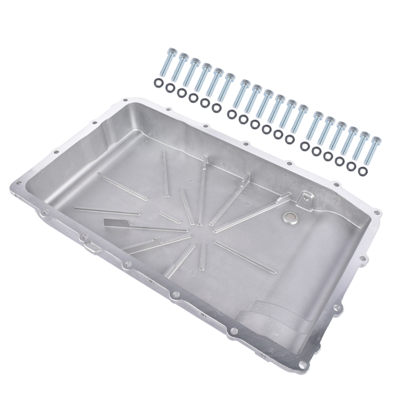 变速箱油底壳 10R80 Transmission Oil Pan Aluminum Cooling for Ford F150 2017-2025 Expedition Mustang Lincoln Navigator 2018-2025 328053200-6