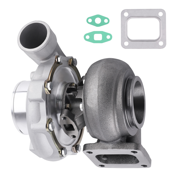 Upgraded T76 Billet Turbo T4 V-Band 0.8 0.96 A/R 500BHP Universal fit for V6 V8 Cars-1