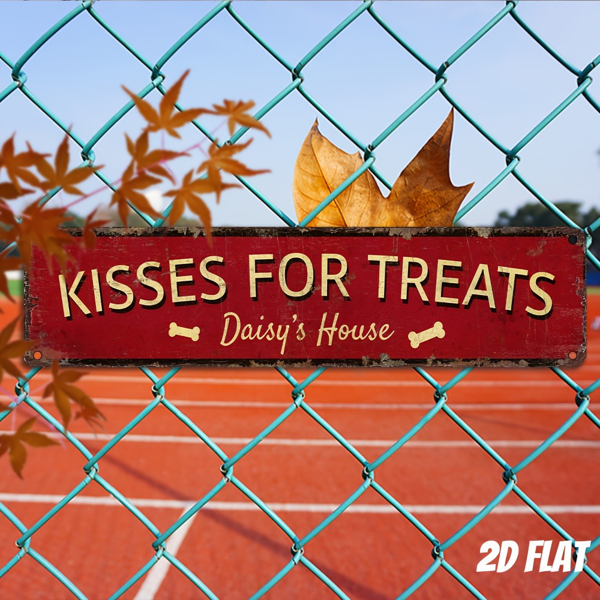 CIFbuy 铝质装饰挂牌新年情人节礼品家居墙面 2D 装饰牌匾（TikTok、temu 下自提）-3