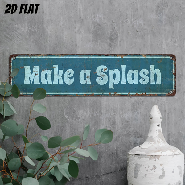 CIFbuy 铝质装饰标牌节日送礼佳品新年情人节家居挂件墙面装饰牌匾（TikTok、temu 下自提）-5