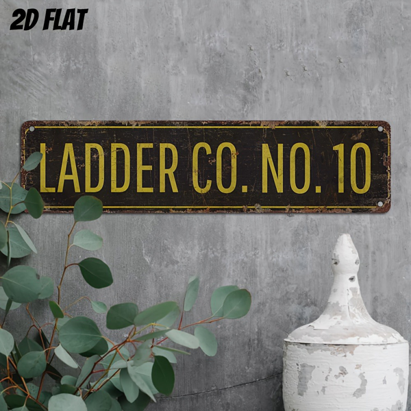 CIFbuy 复古铝制装饰标牌新年情人节礼品家居墙面悬挂 2D 装饰牌匾（TikTok、temu 下自提）-1