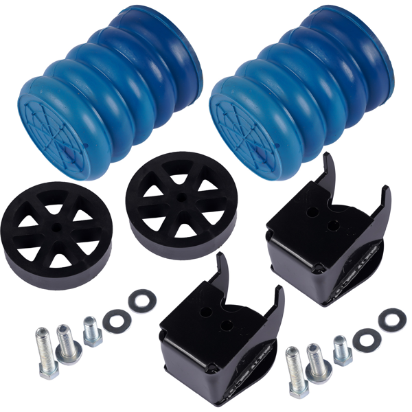 悬架缓冲胶 Rear Left Right Air Helper Spring 1000LBS Fit for Ford F150 4WD 2009-21 OE SSR11740-4