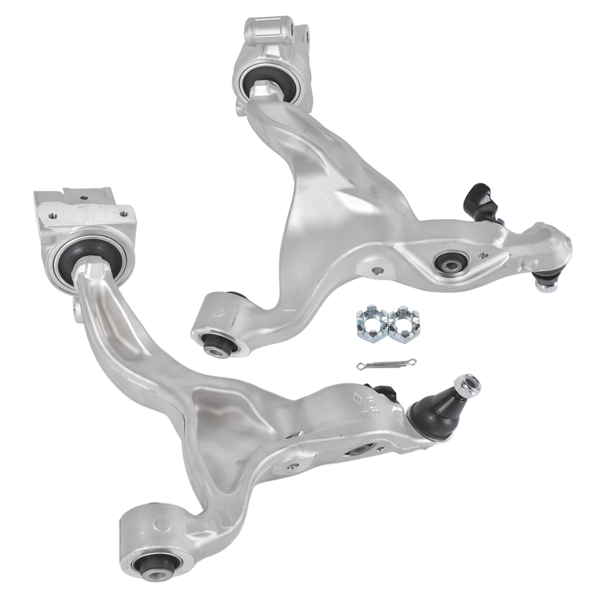 控制臂 2Pcs Front Lower Left and Right Control Arm Fit for INFINITI Q50 Q60 2014-2020 2.0L L4 3.0L 3.5L V6-2
