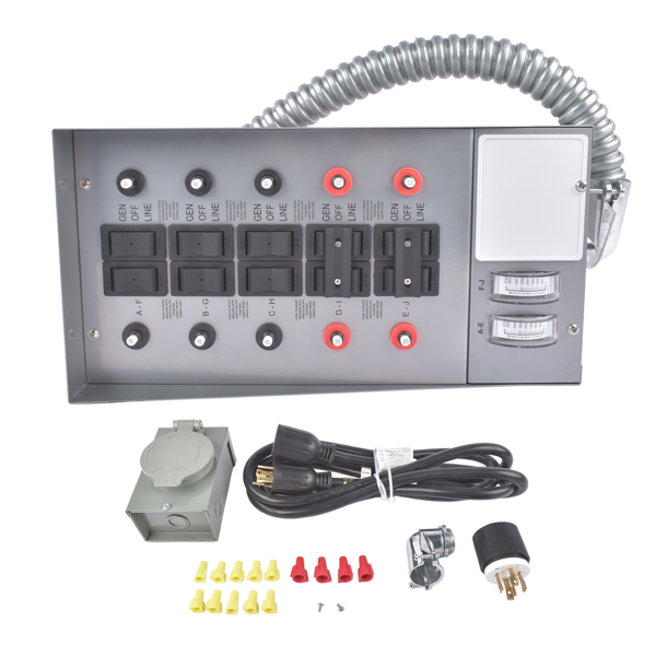发电机转换开关套件 Generator Conversion Manual Transfer Switch Kit 7500W Pro/Tran 31410CRK 30A-2