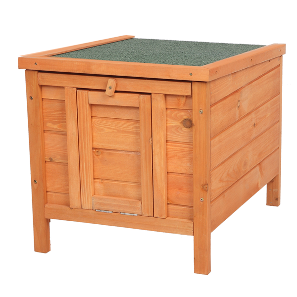 20in  可开屋顶 防水  绿色沥青屋顶 杉木 木鸡兔笼-16