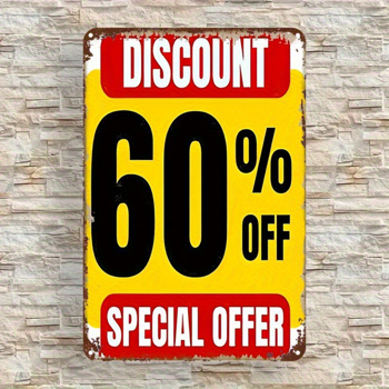 CIFbuy2D 平面复古航海金属墙饰铁艺挂牌家用户外酒吧洞穴装饰经典海洋风易安装（TikTok、temu 下自提）