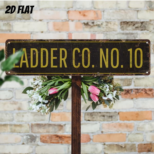 CIFbuy 复古铝制装饰标牌新年情人节礼品家居墙面悬挂 2D 装饰牌匾（TikTok、temu 下自提）-4